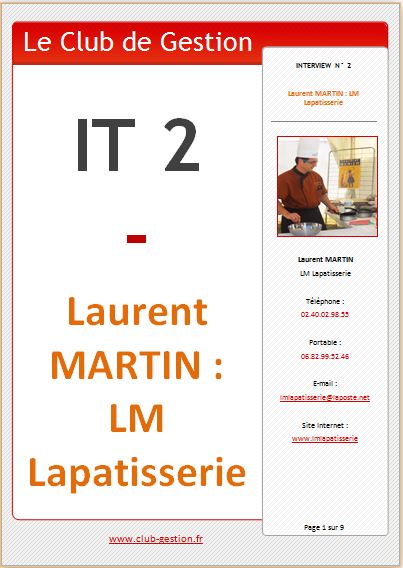 Laurent MARTIN : LM Lpatisserie